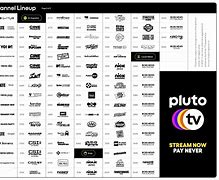 Image result for Pluto TV Channel Guide
