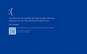 Image result for Windows Blue Screen Error