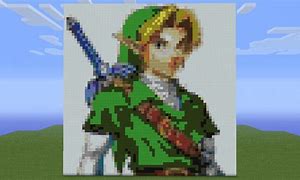 Image result for Legend of Zelda Pixel Art Grid