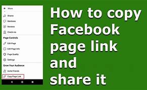 Image result for FB Page Link