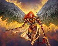 Image result for Female Warrior Guardian Angel