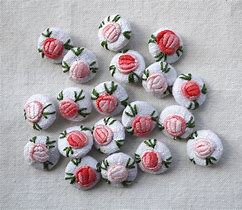 Image result for Sew Rose On Button