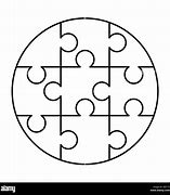 Image result for Circle Puzzle Template