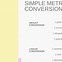 Image result for BA to Metric Conversion Chart