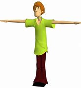 Image result for Shaggy T-Pose