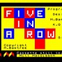 Image result for 5 in a Row