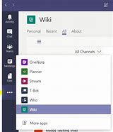 Image result for Teams Wiki Purpose
