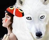 Image result for Princess Mononoke Wolf Fan Art