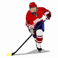 Image result for Hockey Player Clip Art
