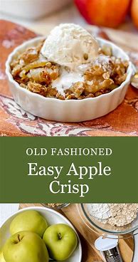 Image result for Easy Apple Crisp