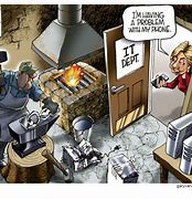 Image result for Political Cartoon About Technology