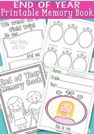 Image result for Memory Book Printable Pages