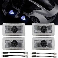 Image result for Tesla Car Door Logo Lights for Model 3