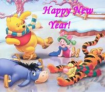 Image result for Winnie the Pooh Happy New Year Drawings