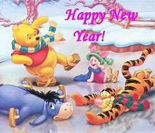 Image result for Winnie the Pooh Happy New Year Day