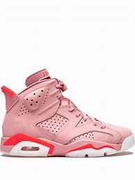 Image result for Jordan 6 Pink and White