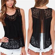 Image result for Lace and Chiffon Tops