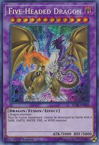 Image result for Yu-Gi-Oh! Five Headed Dragon Card