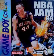 Image result for Game Boy Color NBA Jam 99