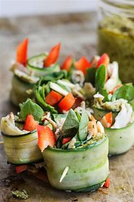Image result for Cucumber Roll-Ups