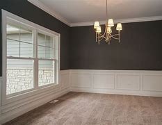 Image result for Flat Panel Wainscoting Dining Room