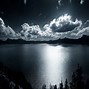 Image result for Lake Side Night Sky