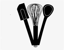Image result for Baking Items Icons Clip Art Black and White