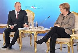 Image result for Vladimir Putin Angela Merkel