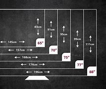 Image result for LG TV Dimensions Chart