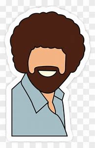 Image result for Bob Ross Clip Art