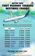Image result for Harga Tiket Pesawat