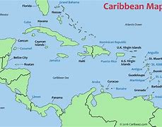 Image result for Caribbean Sea Islands Map