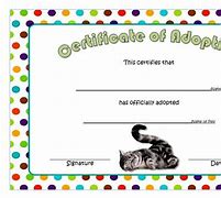 Image result for Cat Adoption Template