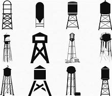Image result for Pensacola Water Tower Clip Art