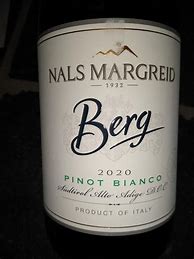 Image result for Kellerei Nals Margreid Pinot Bianco Alto Adige Sudtirol Sirmian