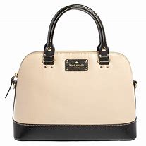 Image result for Kate Spade Black and Beige Crossbody Purse