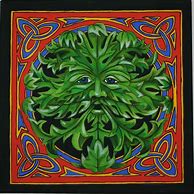 Image result for Green Man Descendant of Old Celtic
