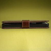 Image result for Leather iPhone Black Wallet Case