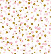 Image result for Peach and Gold B Polka Dot Wallpaper