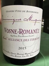 Image result for Dominique Mugneret Vosne Romanee Alliance Terroirs