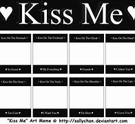 Image result for Kissing Meme Template