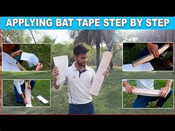 Image result for How to Tape a Cricket Bat