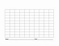 Image result for Printable Blank Number Chart