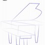 Image result for Small Drawing of Grand Piano