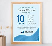 Image result for 10th Year Anniversary Gift for Work