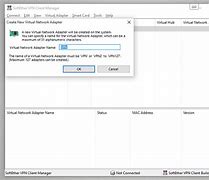 Image result for SoftEther VPN Client Windows Change Hub Name