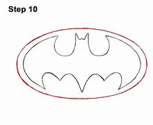 Image result for Easy Way to Make Batman Logo