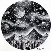 Image result for Galaxy Face Drawing
