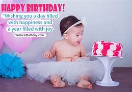 Image result for Baby Birthday Wish