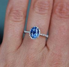 Image result for Women's Blue Sapphire Ring